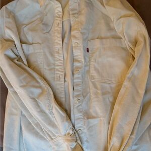 Levi's Off-White Corduroy Shirt
